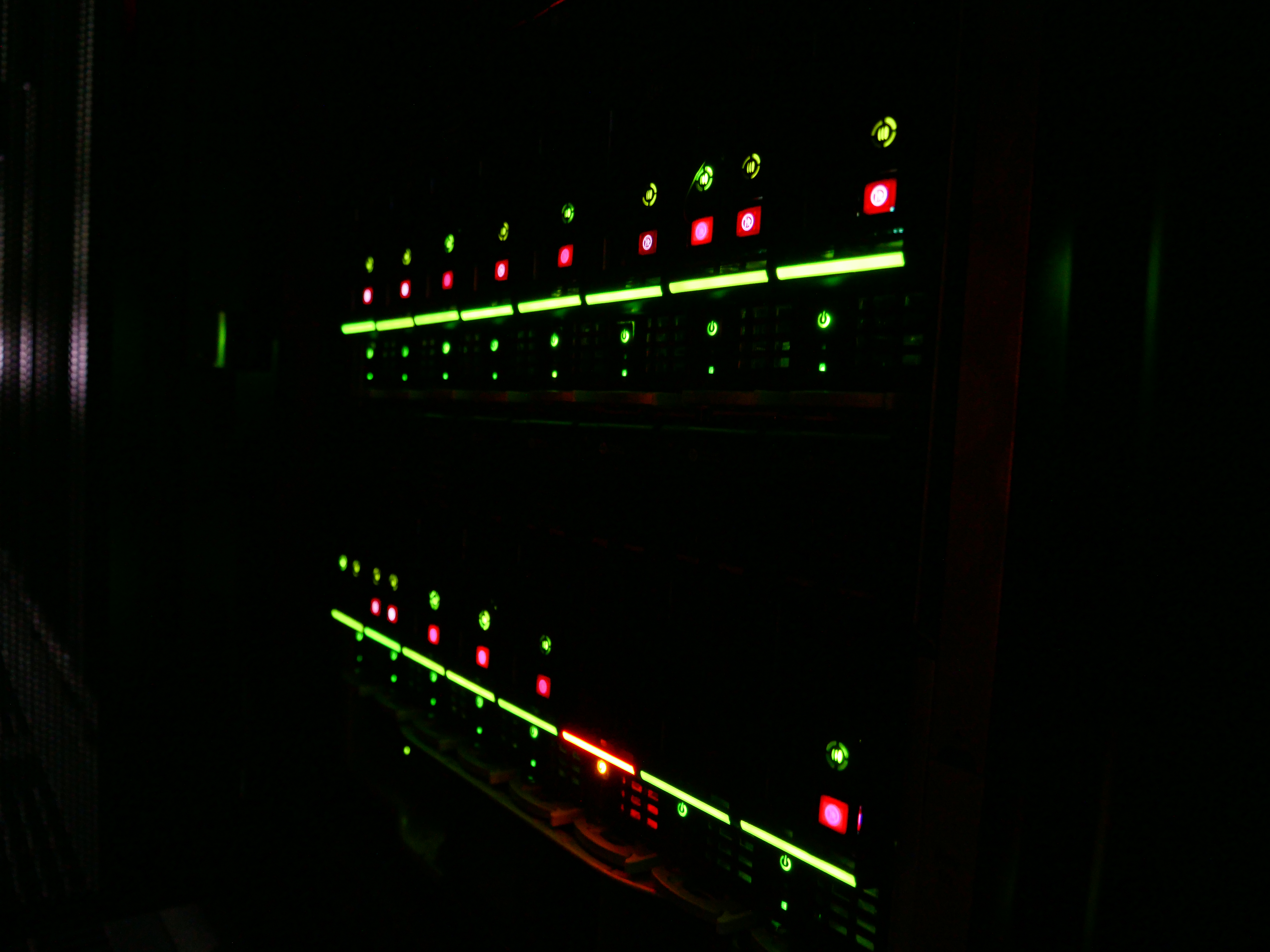 Dedicated servers in a datacenter